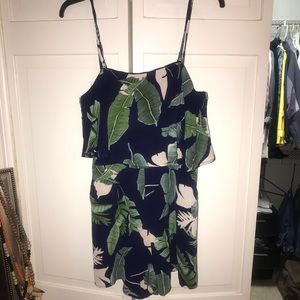 NWT- Tropical Print Romper